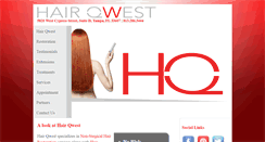 Desktop Screenshot of hairqwest.com